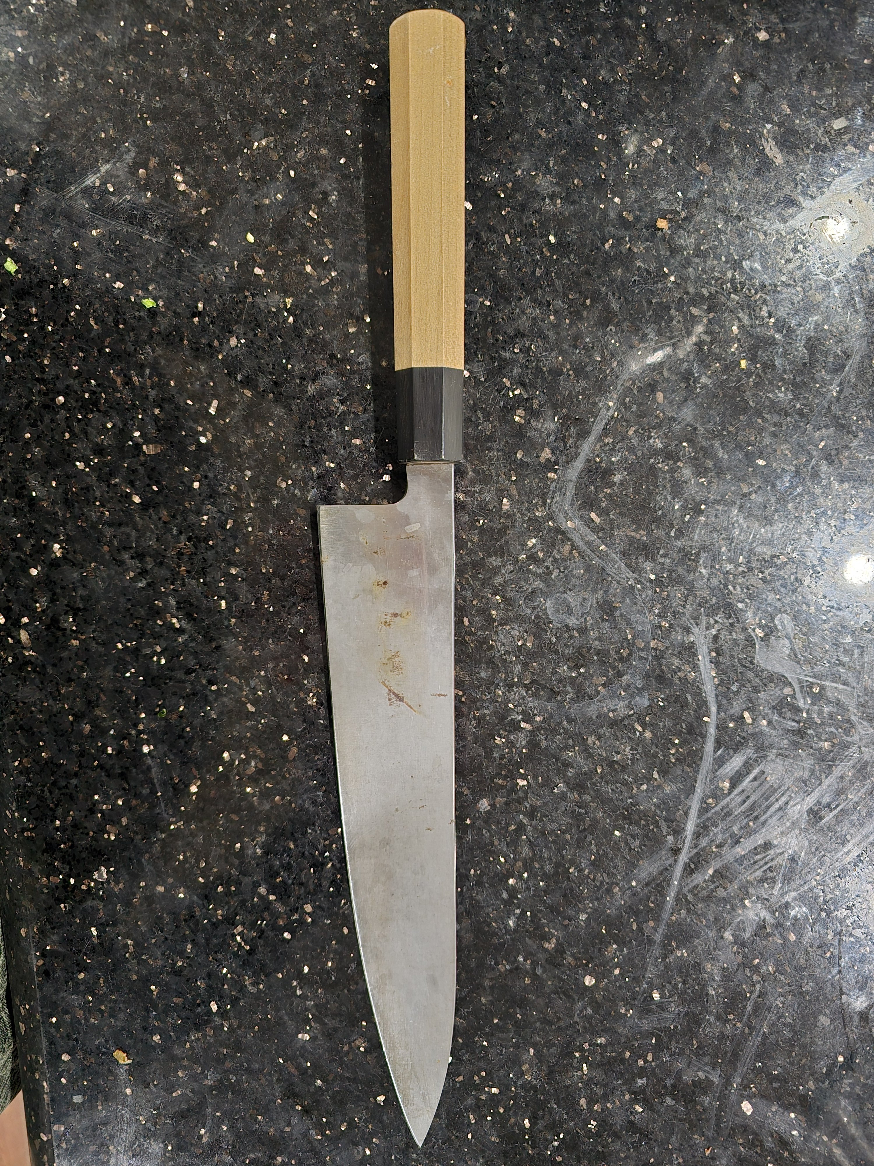WTS - Konosuke HD2 Gyuto 240mm and Kohetsu Aogami Super Petty 150mm ...