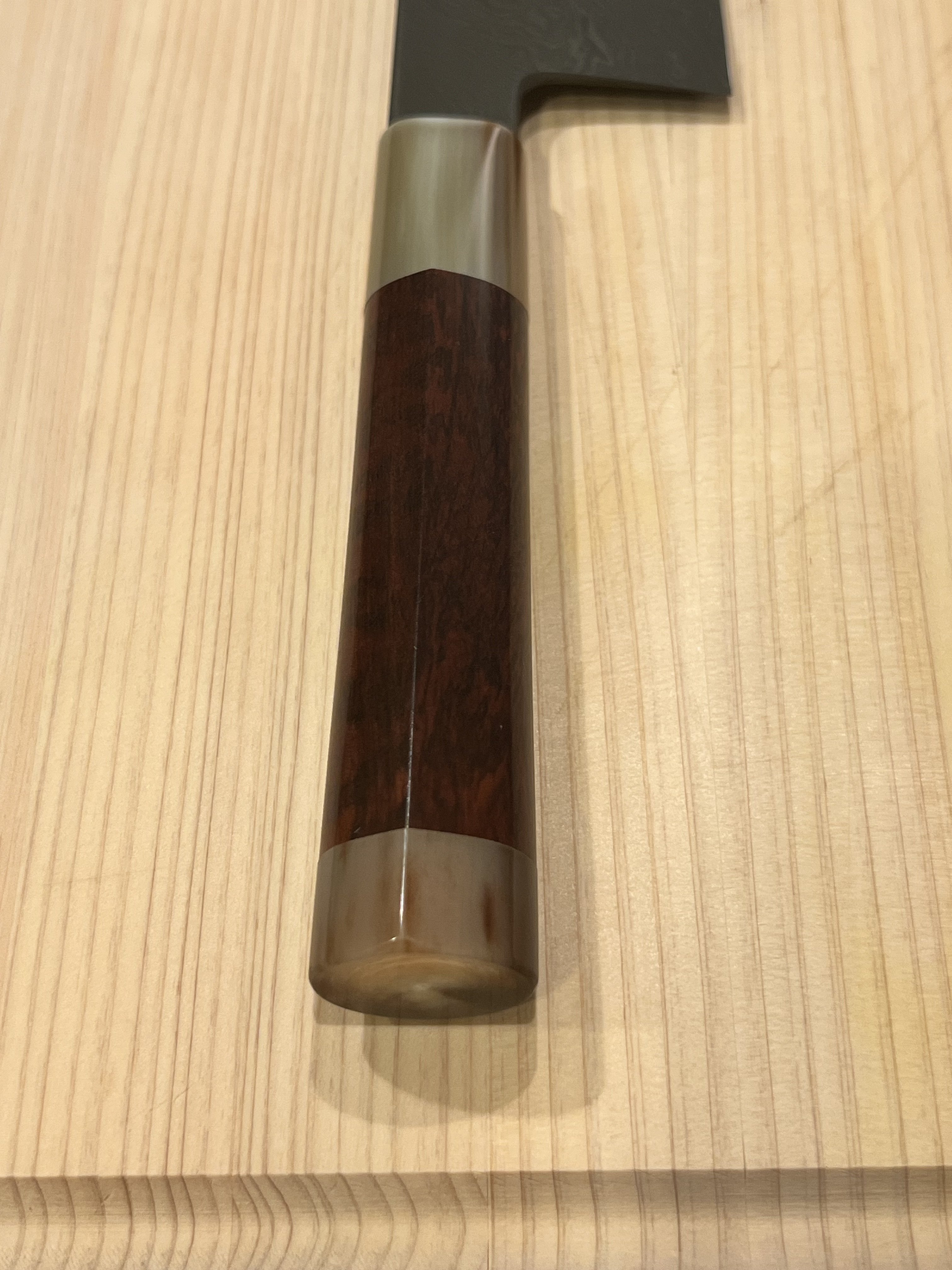 SOLD - Shoichi Hashimoto Coreless B2+W2 Twist 240 | Kitchen Knife Forums