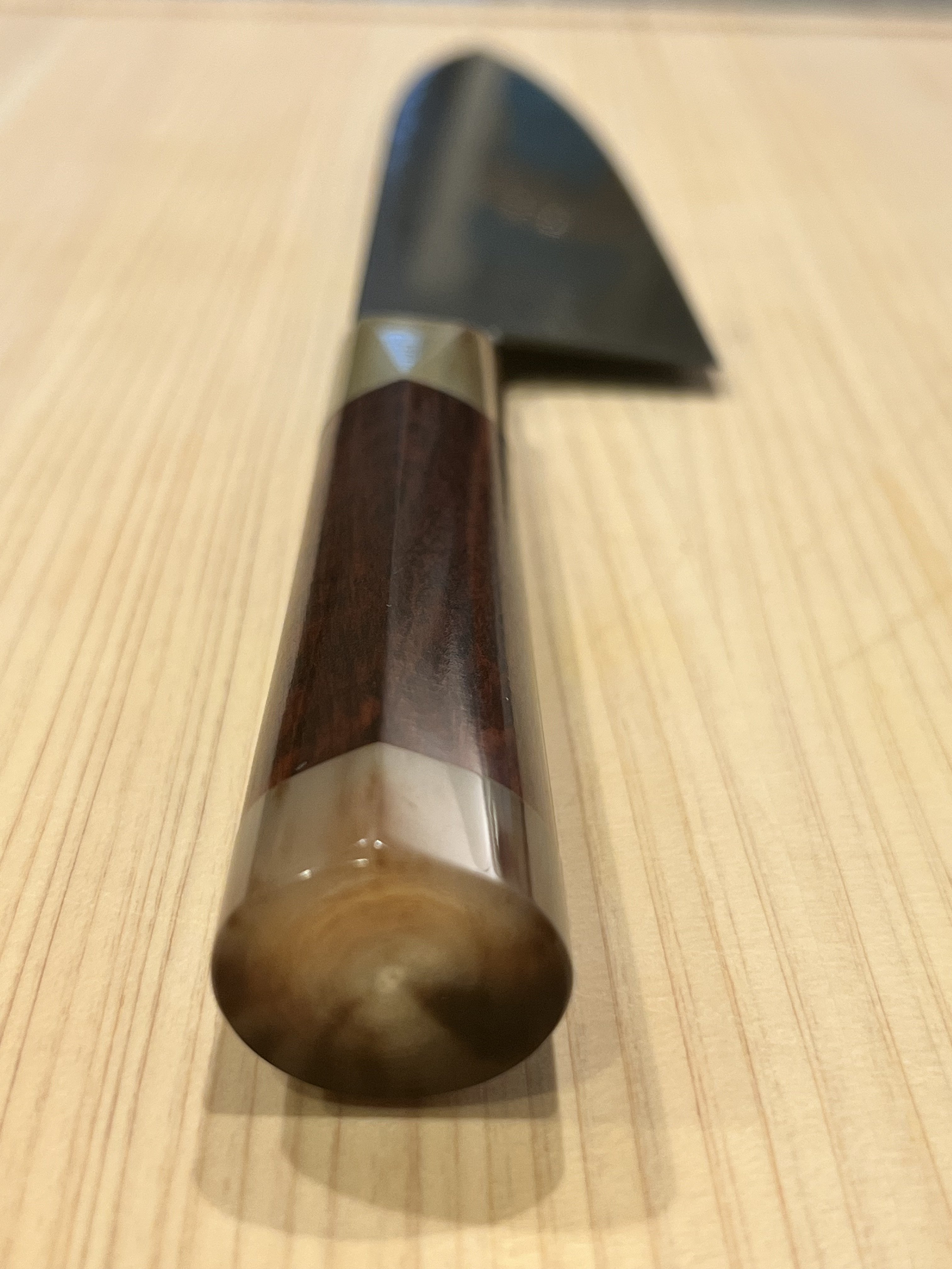 SOLD - Shoichi Hashimoto Coreless B2+W2 Twist 240 | Kitchen Knife Forums