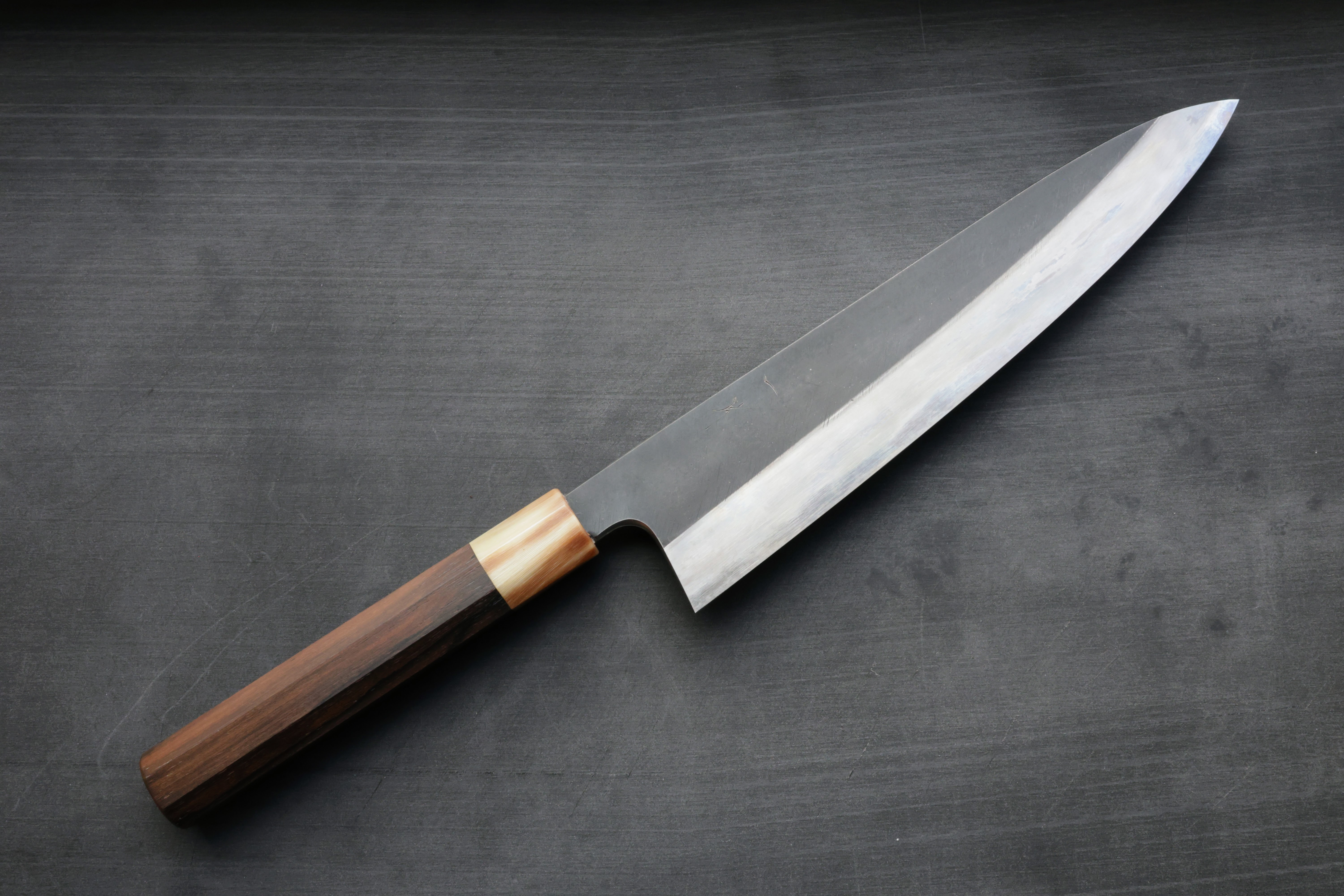 Tanaka Kyuzo Vintage Swedish Carbon Gyuto 240mm - Some thoughts