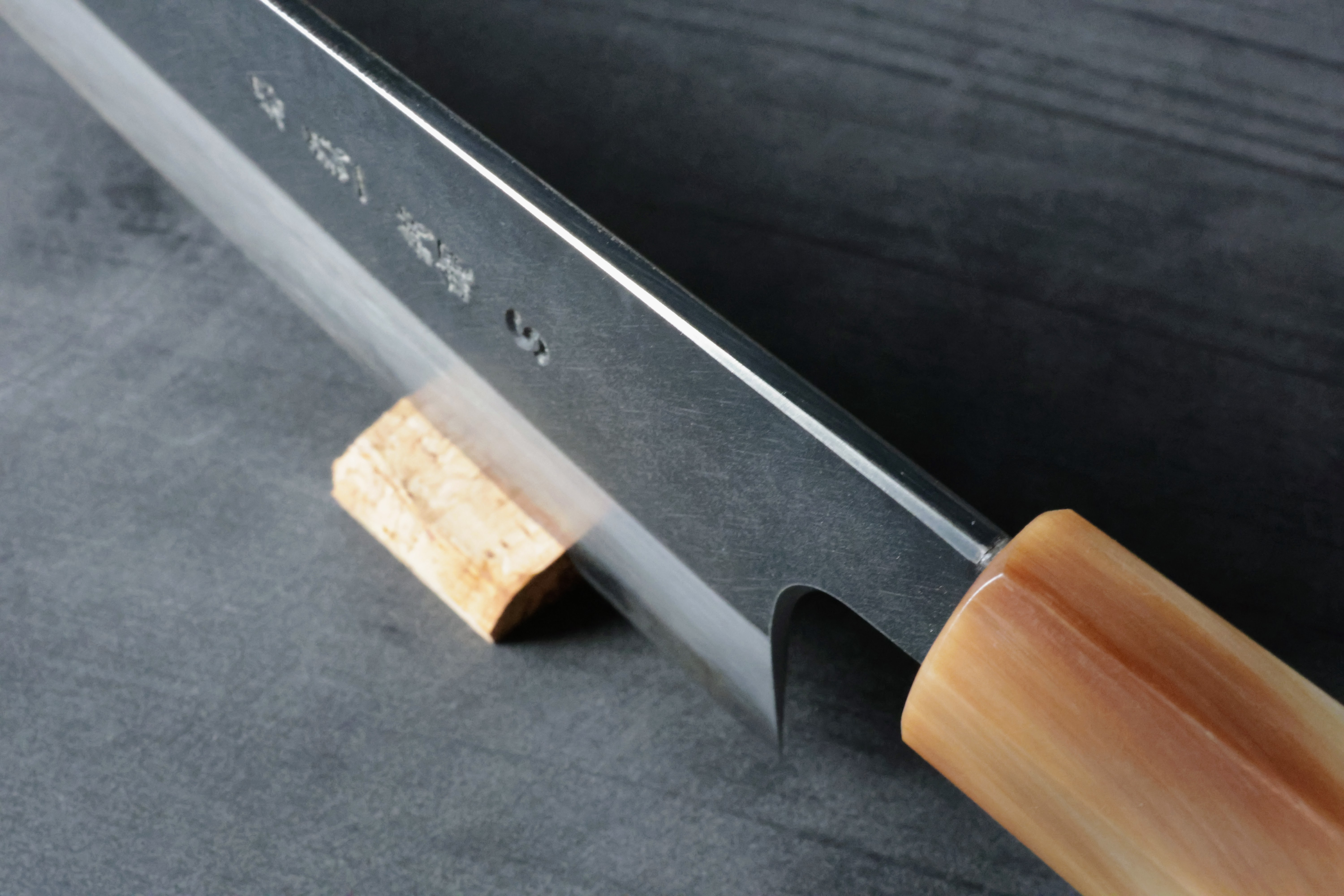 キューシュータナカ Tanaka Kyuzo Vintage Swedish Carbon Gyuto 240mm - Some thoughts